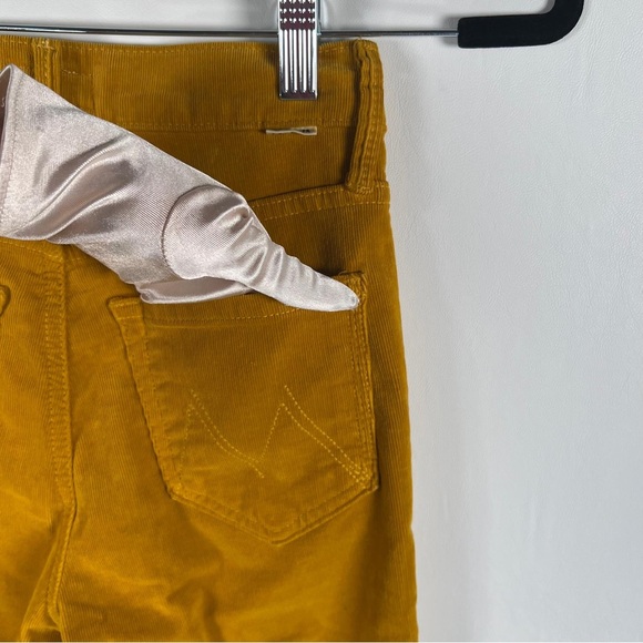 NWT MOTHER USA Made 🇺🇸 THE MID RISE DAZZLER ANKLE HEY-HONEY Corduroy Pants 23 - Picture 14 of 16